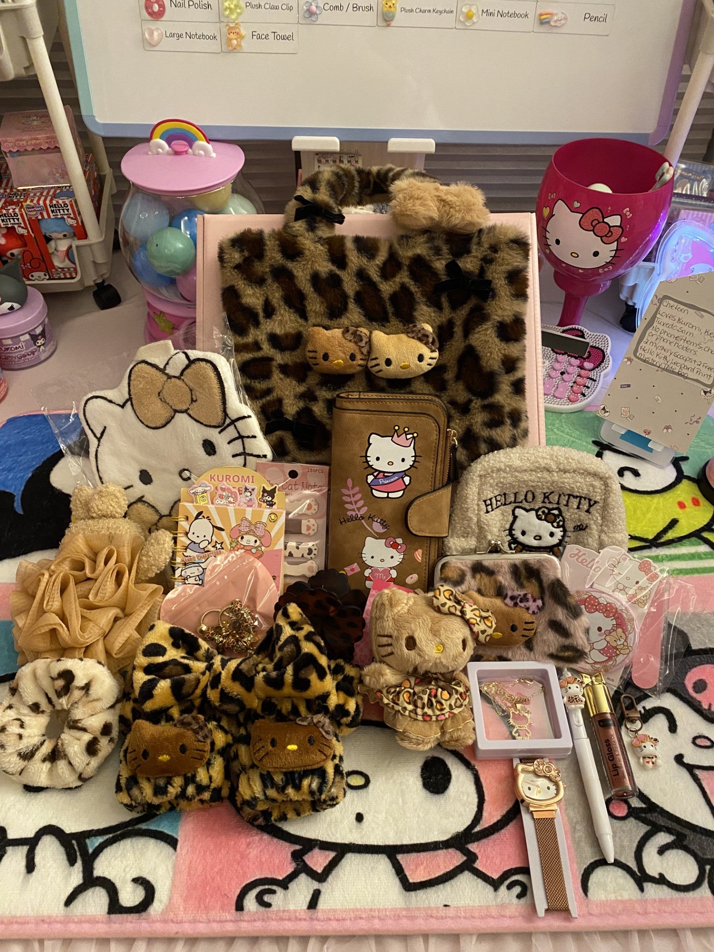 Leopard Print Mystery Tote Bag