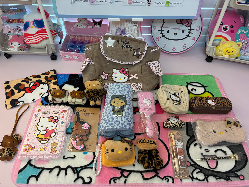Leopard Print Mystery Mini Backpack