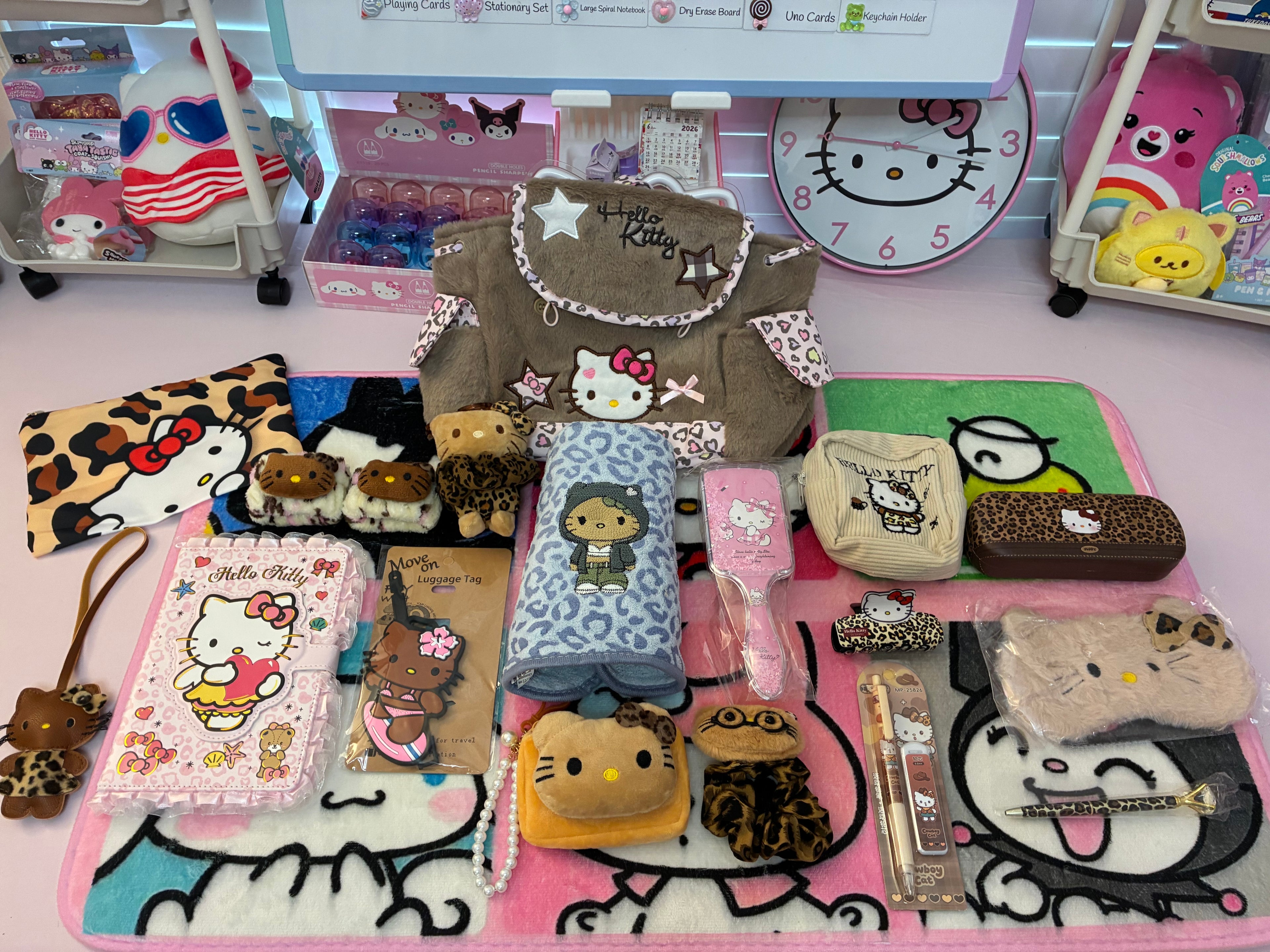 Leopard Print Mystery Mini Backpack