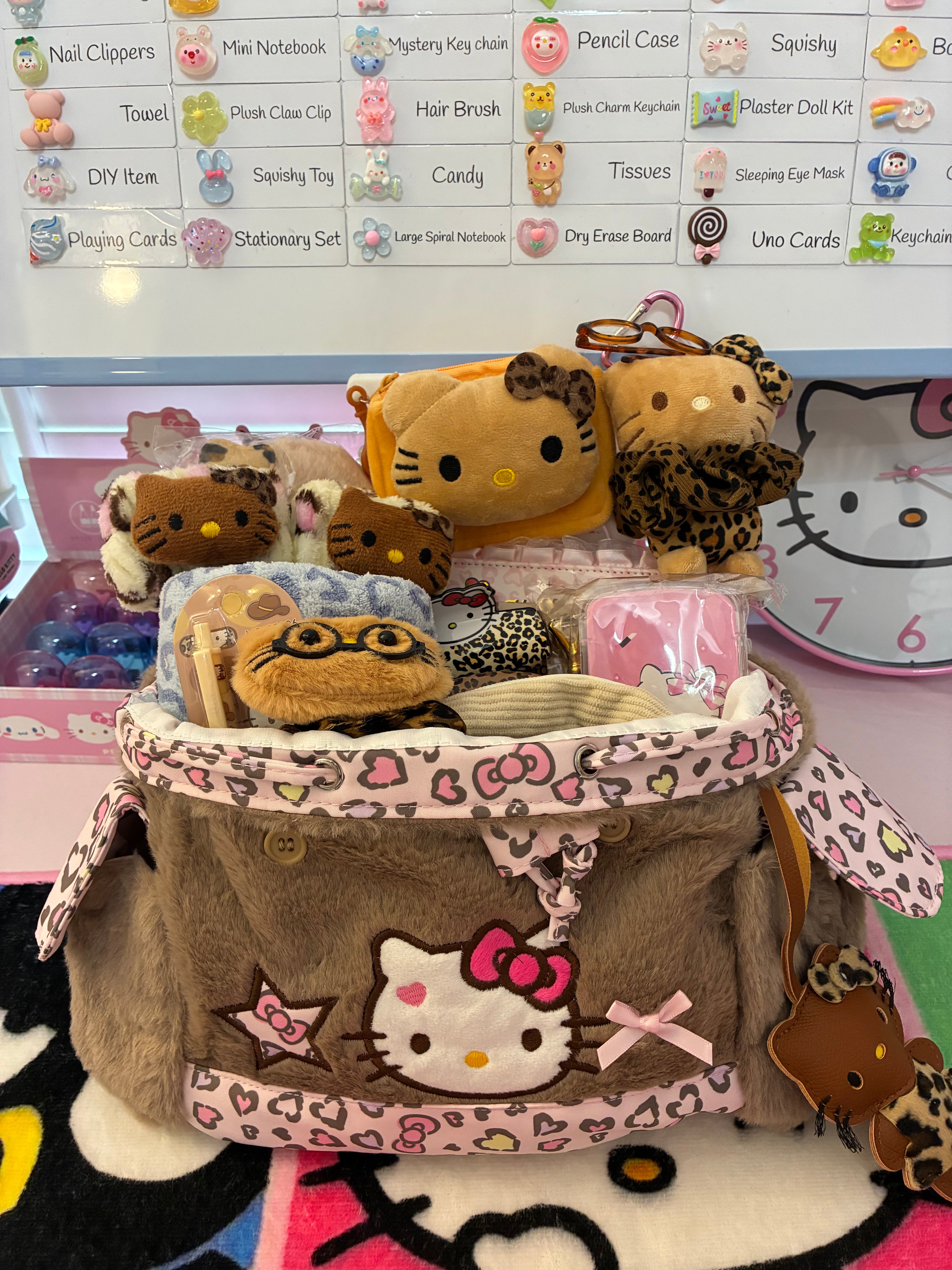 Leopard Print Mystery Mini Backpack