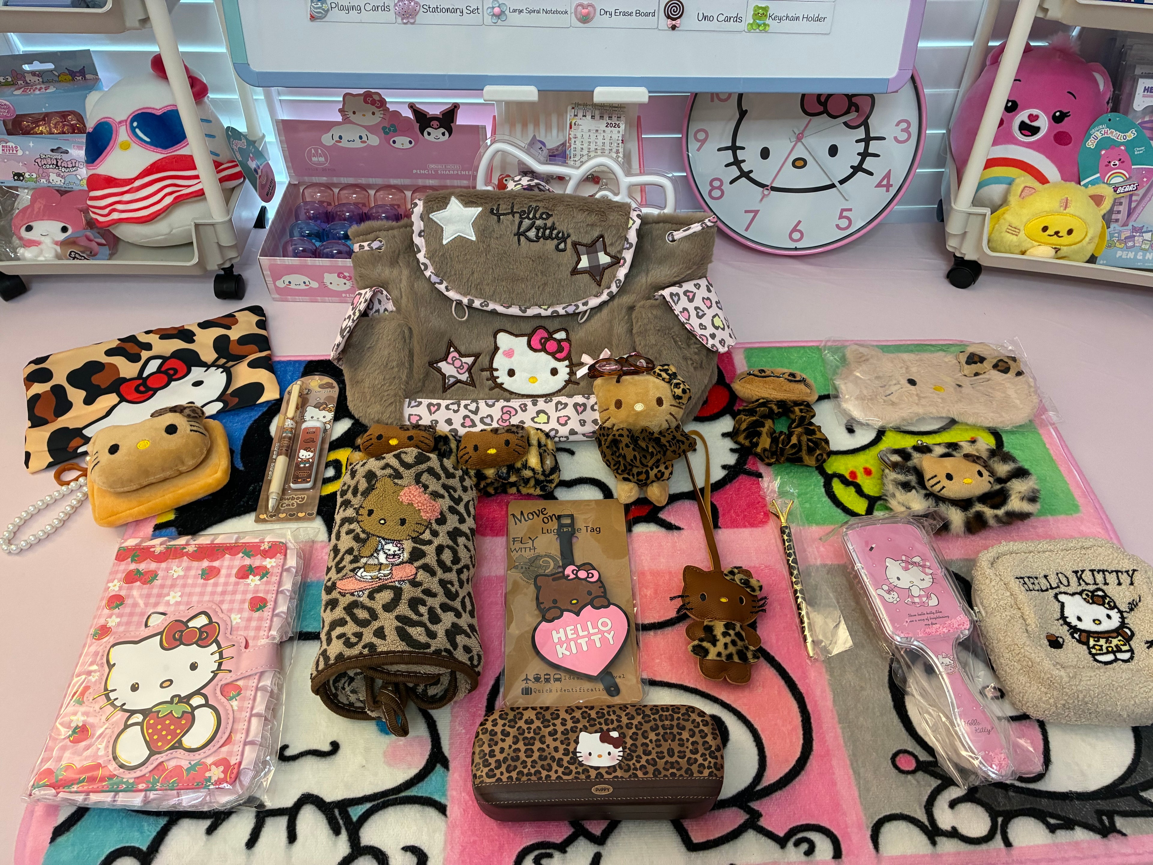Leopard Print Mystery Mini Backpack