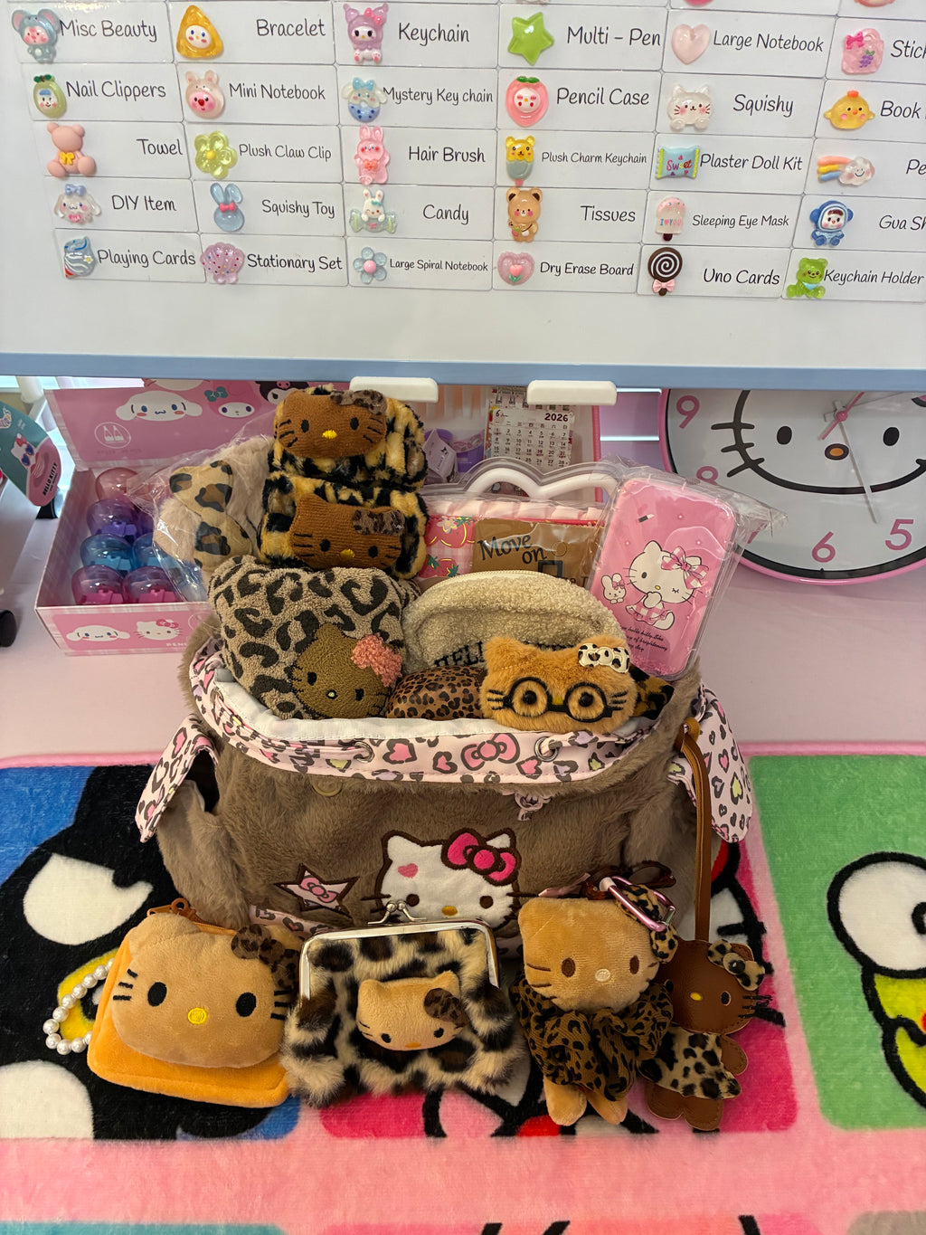 Leopard Print Mystery Mini Backpack