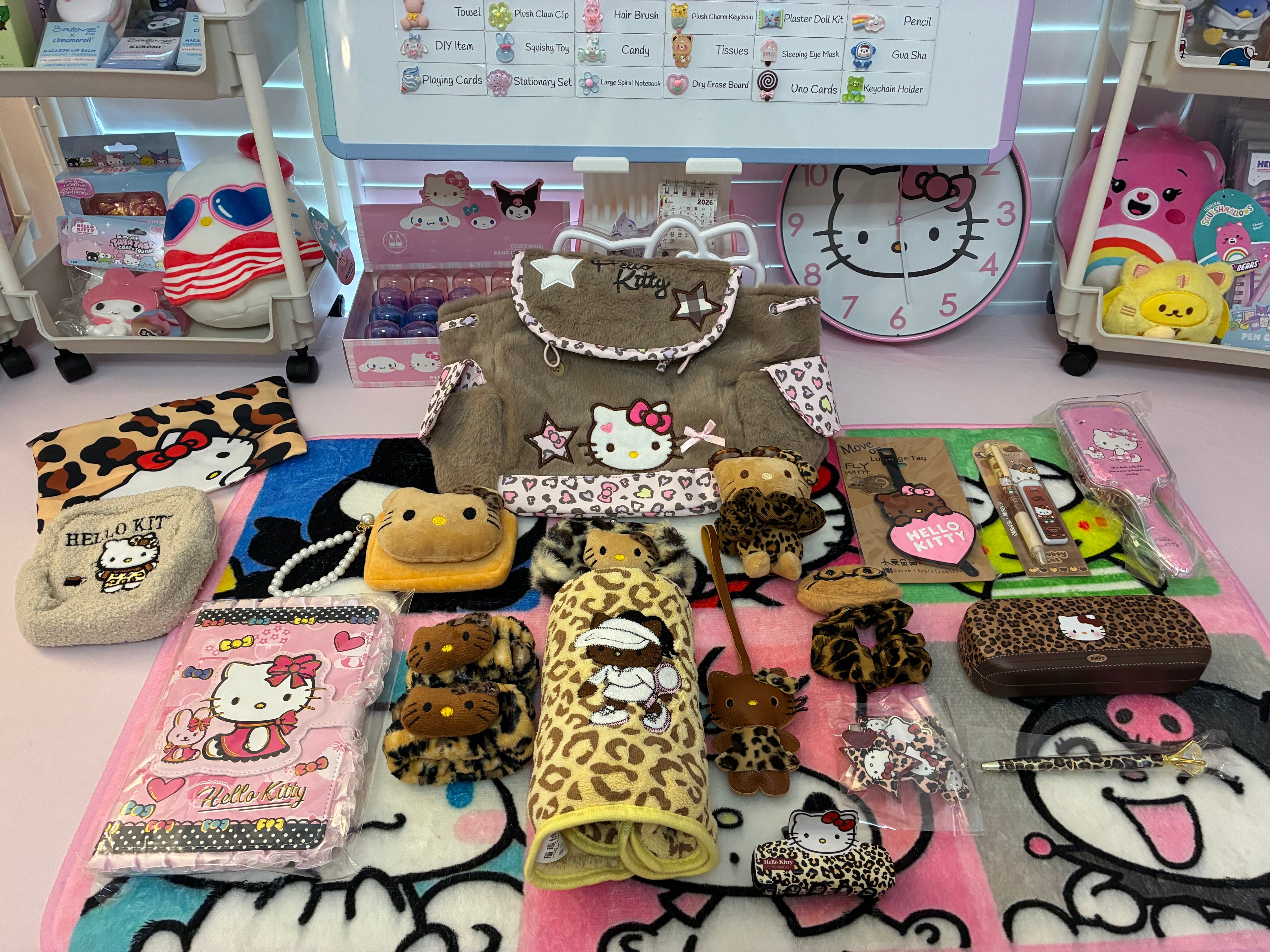 Leopard Print Mystery Mini Backpack