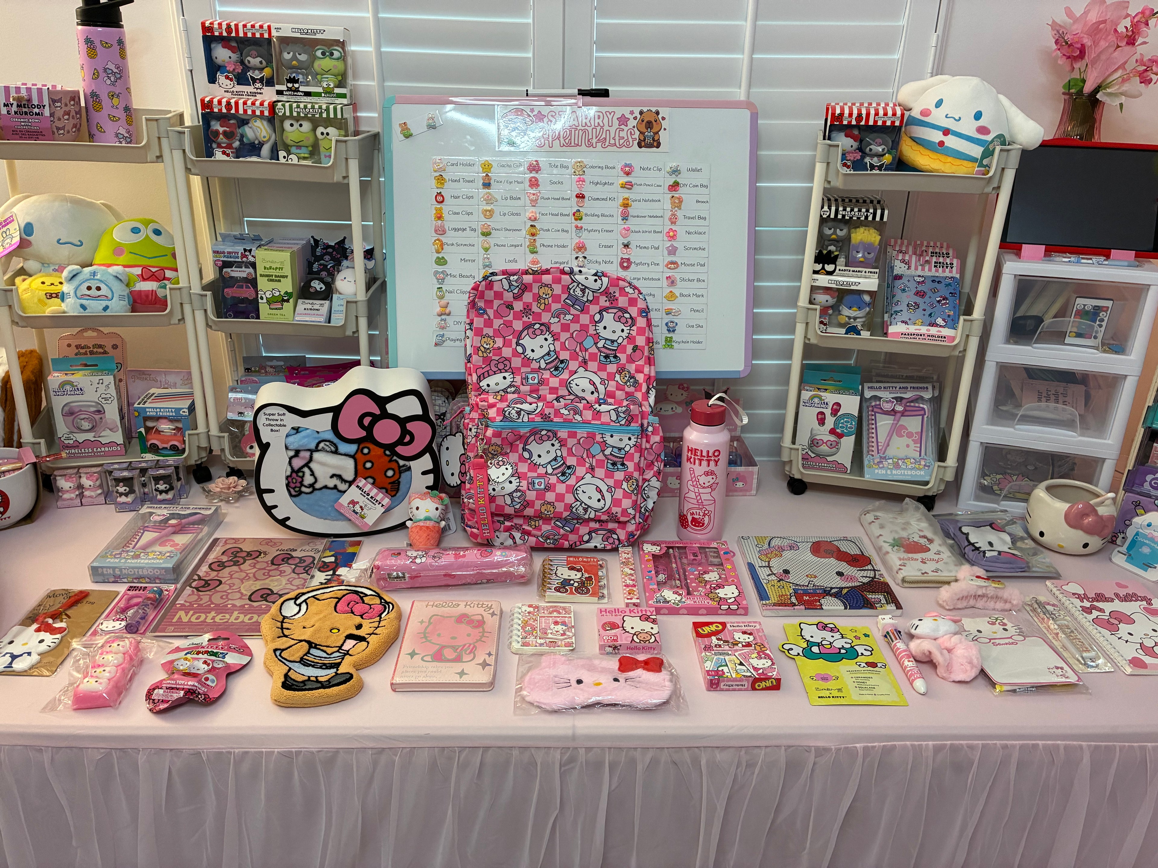 all hello kitty cafe backpacks Aloha Collection HI Kawaii Icons Backpack Explore in Style Ultra lightweight Backpack Hello Kitty Heritage Large Backpack
