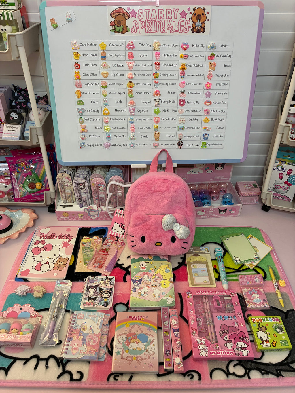 Hello Kitty & Friends Stationary Mini Mystery Backpack