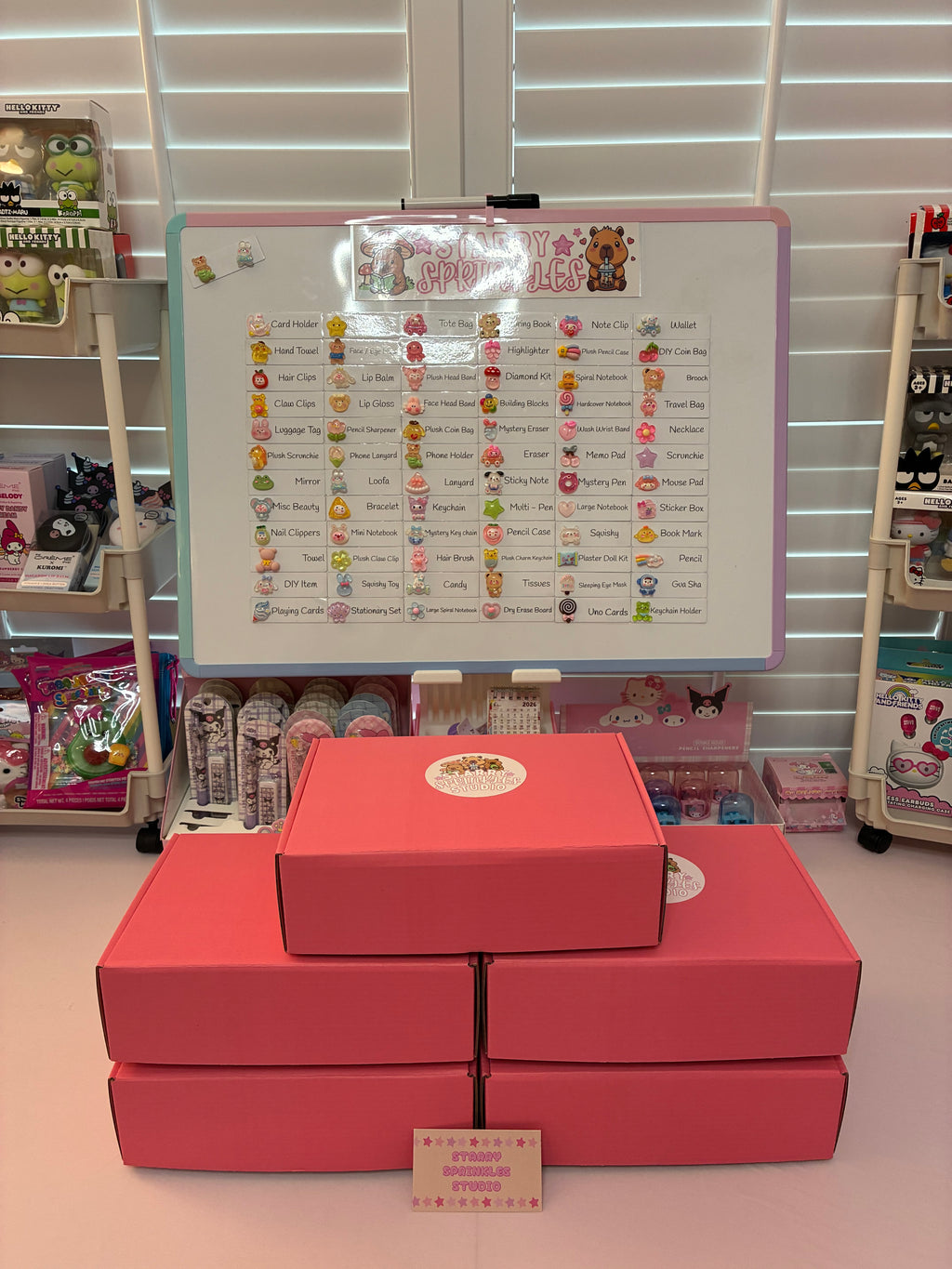 Pom Pom Stationary & Accessories Mystery Box