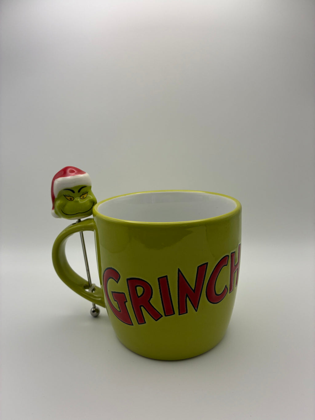 The Grinch Ceramic Mug With Stirrer