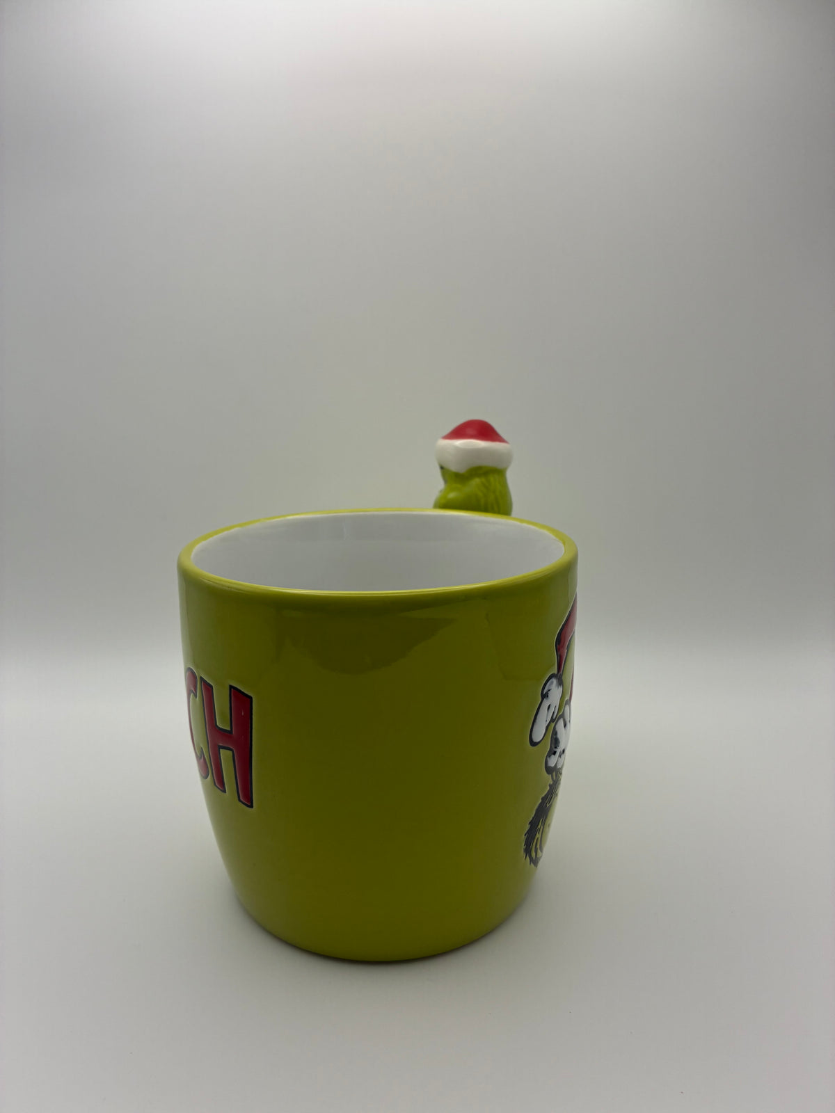 The Grinch Ceramic Mug With Stirrer