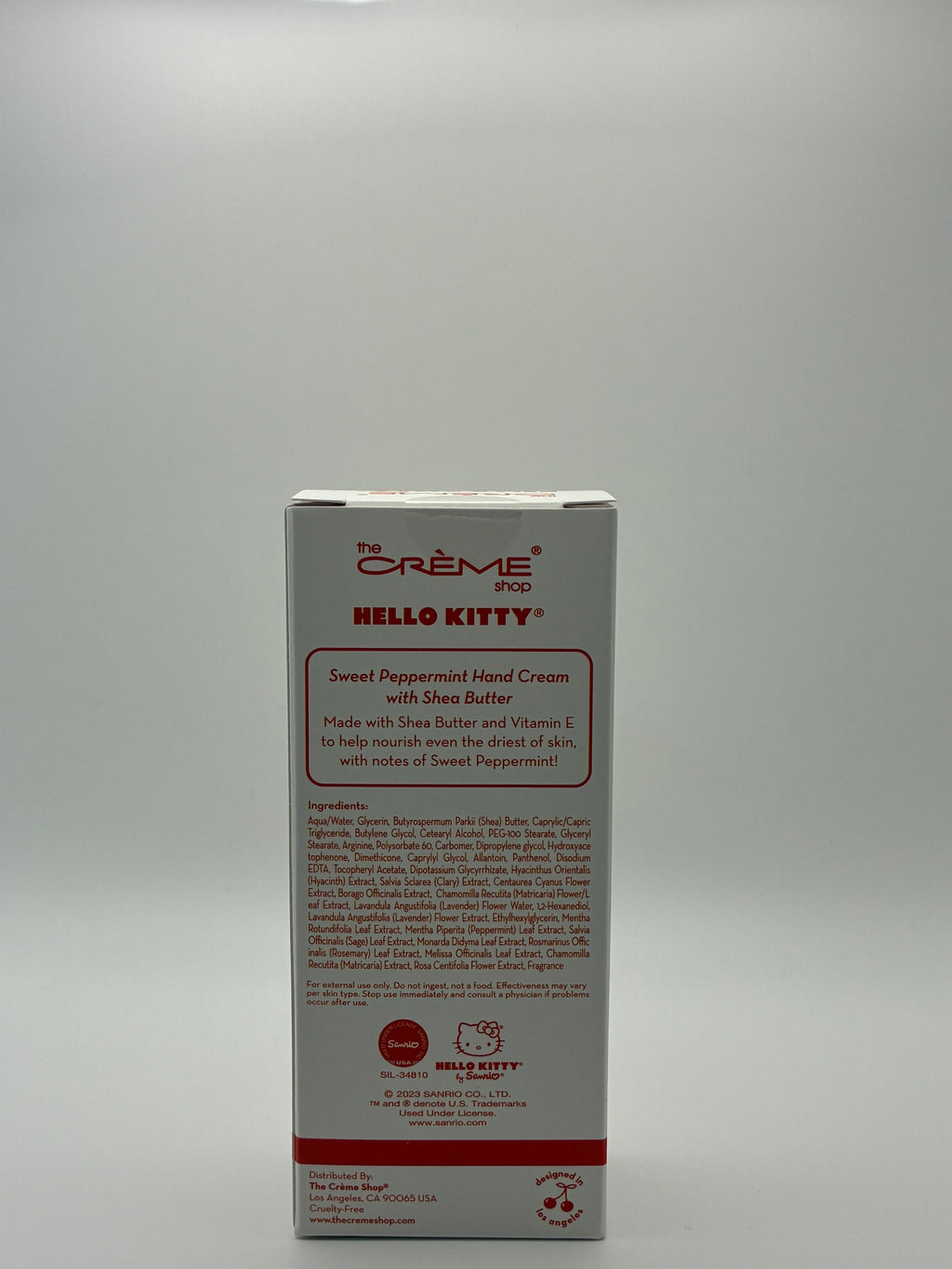The Creme Shop X Hello Kitty Holiday Lotion - Sweet Peppermint