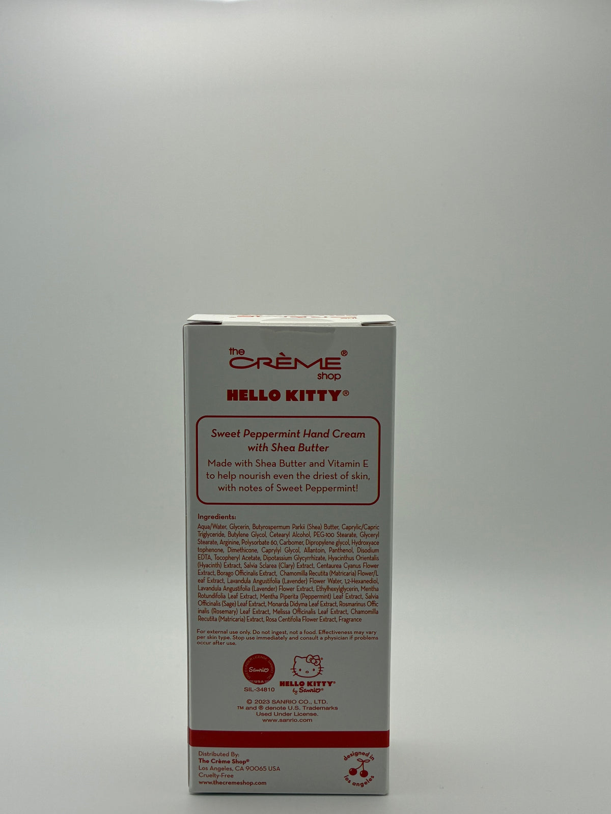 The Creme Shop X Hello Kitty Holiday Lotion - Sweet Peppermint