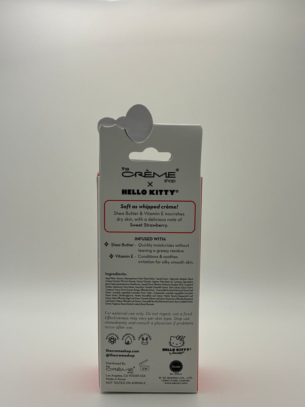 The Creme Shop X Hello Kitty Lotion - Sweet Strawberry