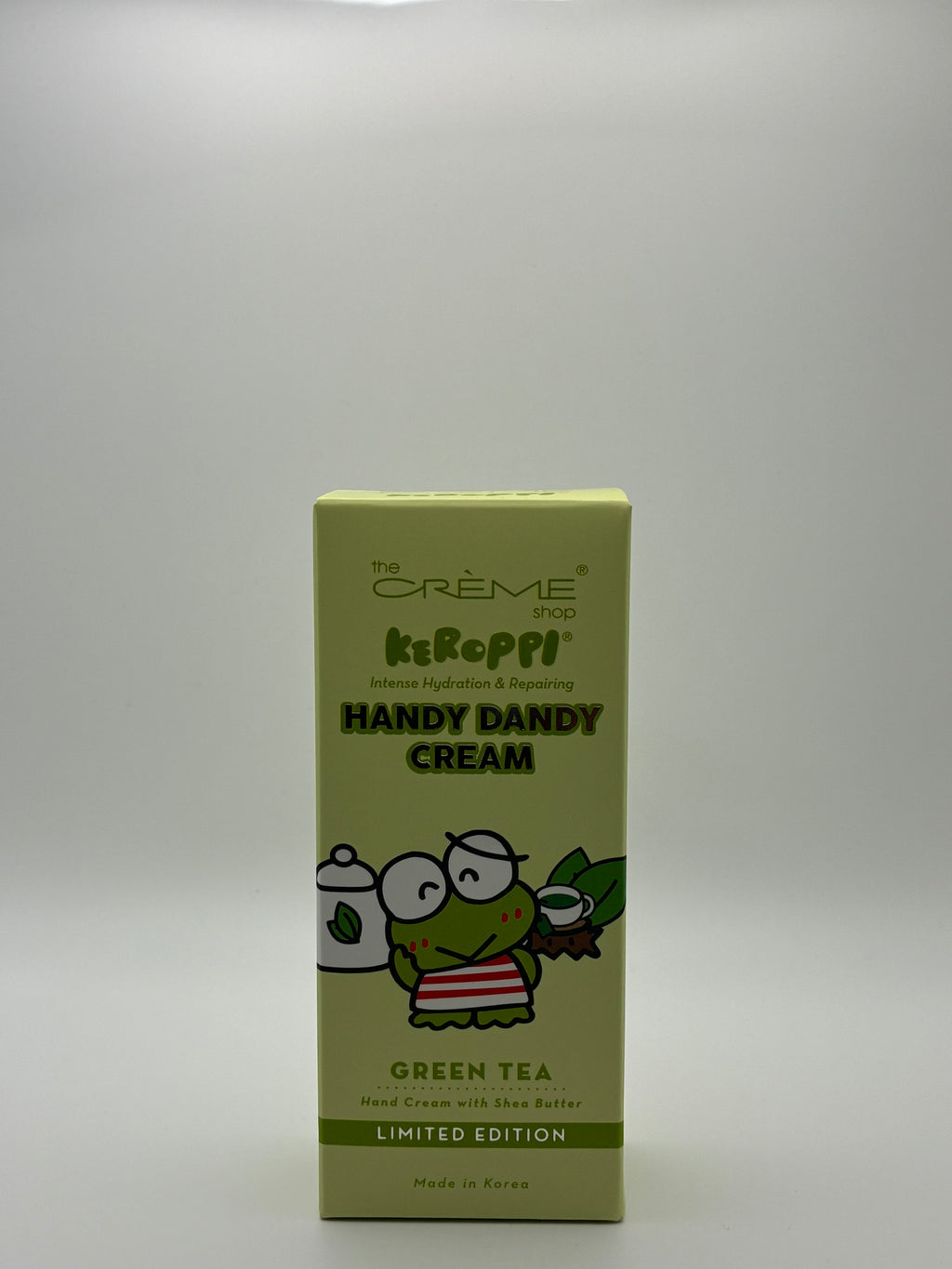 The Creme Shop X Keroppi Lotion - Green Tea