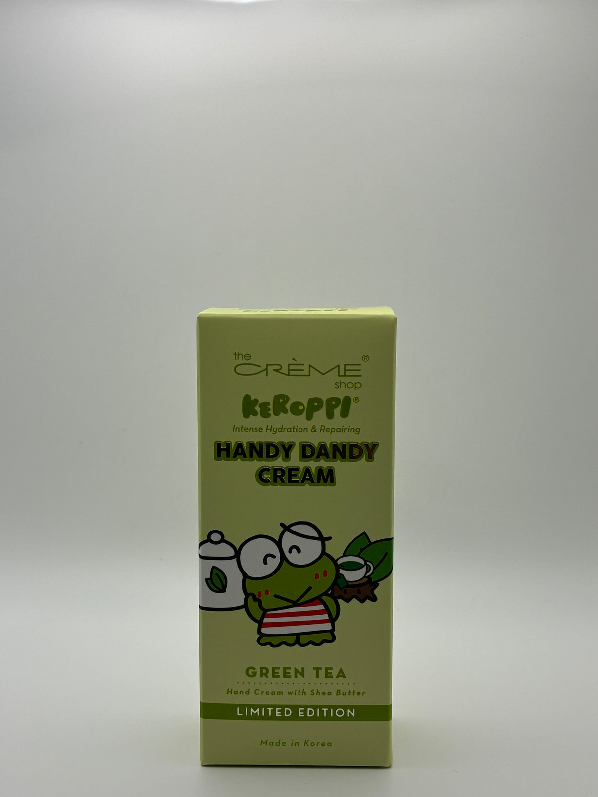 The Creme Shop X Keroppi Lotion - Green Tea