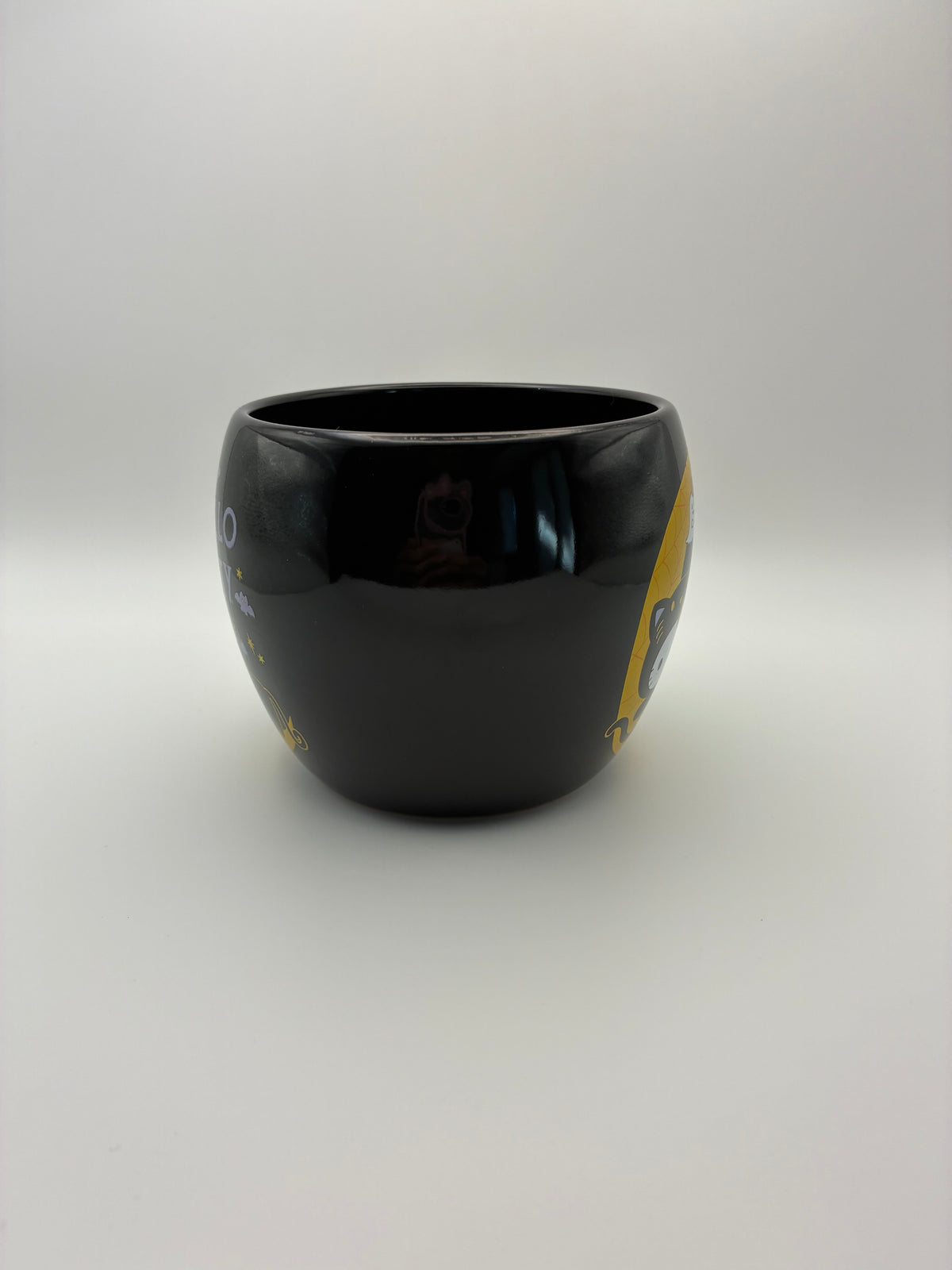 Black Ceramic Hello Kitty Fall Mug