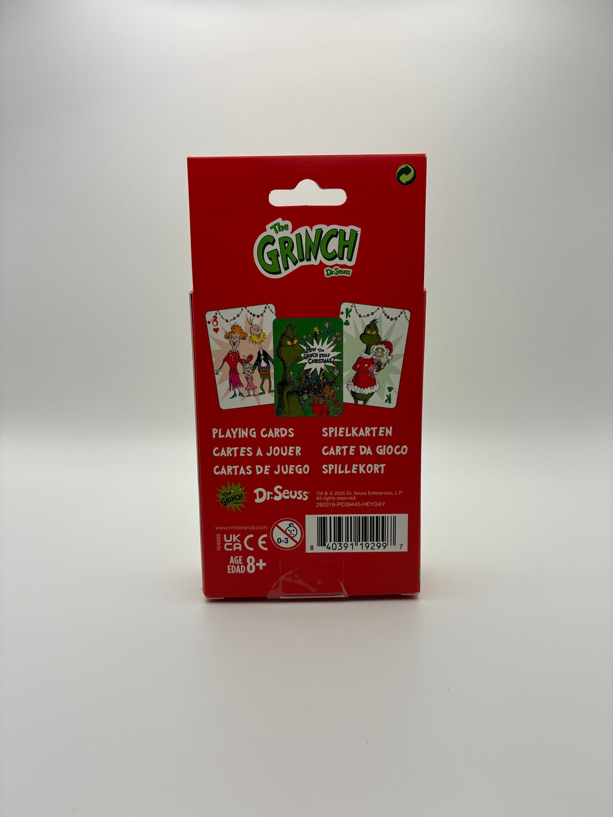 The Grinch Playing Cards