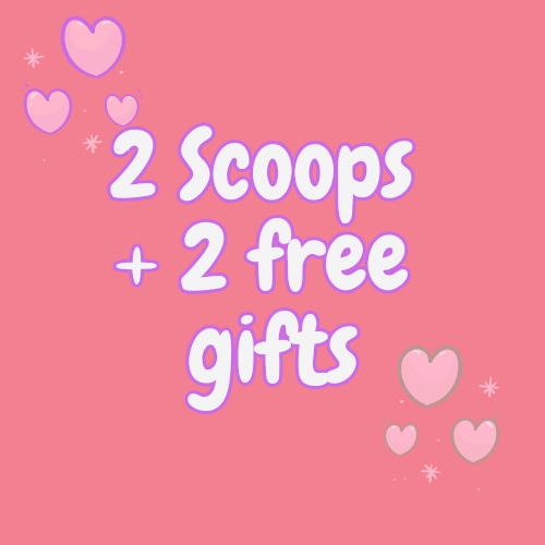 2 Mystery scoop + 2 free gift