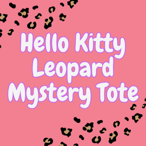 Leopard Print Mystery Tote Bag