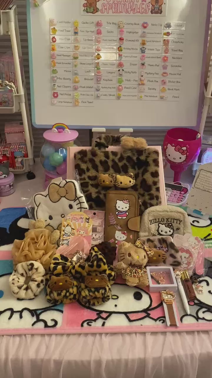 Leopard Print Mystery Tote Bag